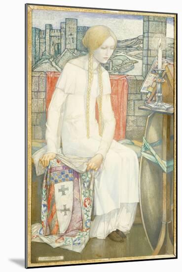 Elaine-Edward Reginald Frampton-Mounted Giclee Print