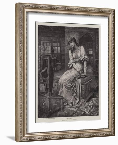 Elaine-John Melhuish Strudwick-Framed Giclee Print
