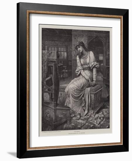 Elaine-John Melhuish Strudwick-Framed Giclee Print