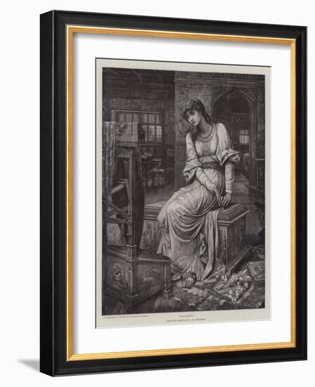 Elaine-John Melhuish Strudwick-Framed Giclee Print