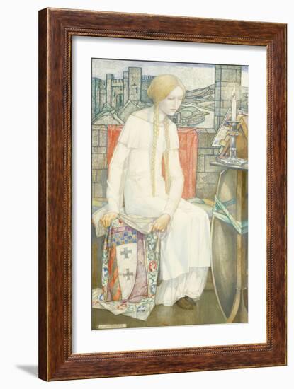 Elaine-Edward Reginald Frampton-Framed Giclee Print