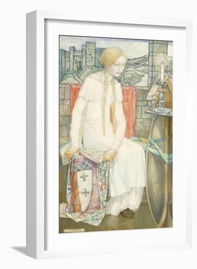 Elaine-Edward Reginald Frampton-Framed Giclee Print