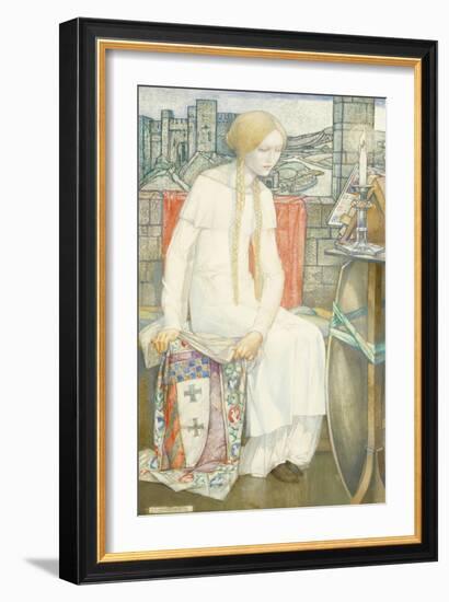 Elaine-Edward Reginald Frampton-Framed Giclee Print