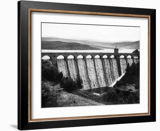 Elan Valley Dam-Fred Musto-Framed Photographic Print