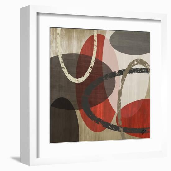 Elastic Red II-Michael Marcon-Framed Art Print