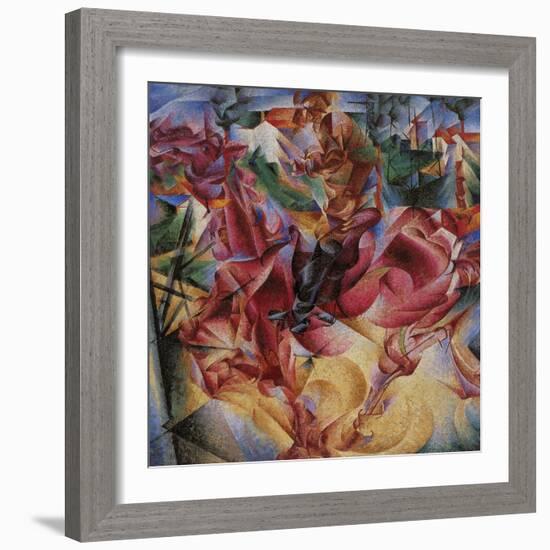 Elasticity-Umberto Boccioni-Framed Giclee Print