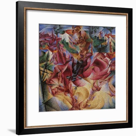 Elasticity-Umberto Boccioni-Framed Giclee Print