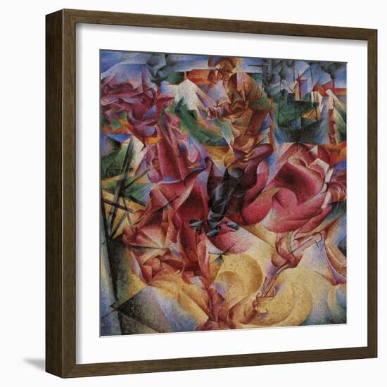 Elasticity-Umberto Boccioni-Framed Giclee Print