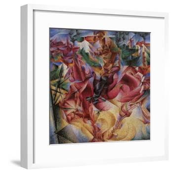 Elasticity-Umberto Boccioni-Framed Giclee Print
