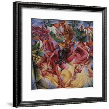 Elasticity-Umberto Boccioni-Framed Giclee Print