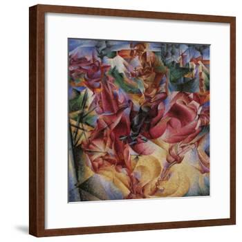 Elasticity-Umberto Boccioni-Framed Giclee Print