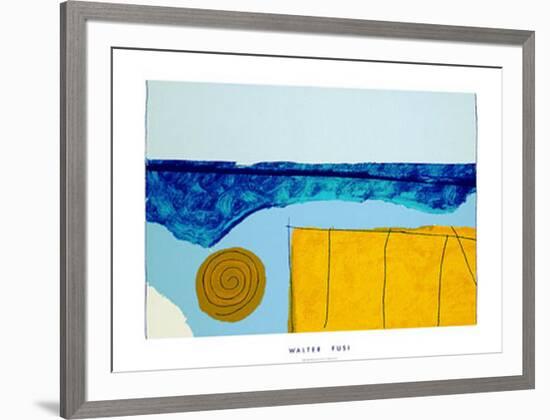 Elba, c.1998-Walter Fusi-Framed Serigraph