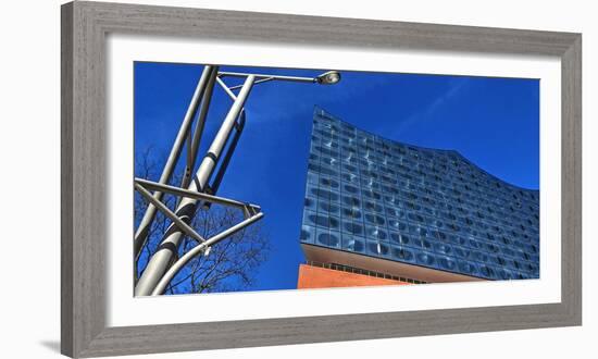 Elbe Philharmonic Hall, Hafen City, Hamburg, Germany, Europe-Hans-Peter Merten-Framed Photographic Print