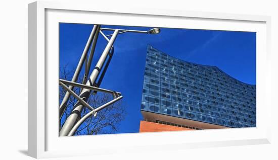 Elbe Philharmonic Hall, Hafen City, Hamburg, Germany, Europe-Hans-Peter Merten-Framed Photographic Print