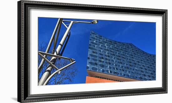 Elbe Philharmonic Hall, Hafen City, Hamburg, Germany, Europe-Hans-Peter Merten-Framed Photographic Print