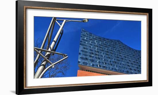 Elbe Philharmonic Hall, Hafen City, Hamburg, Germany, Europe-Hans-Peter Merten-Framed Premium Photographic Print