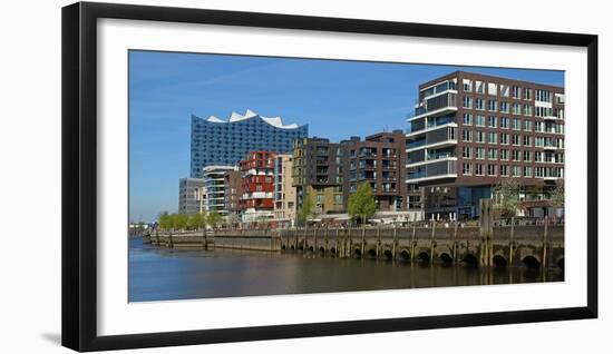 Elbe Philharmonic Hall, Hafen City, Hamburg, Germany, Europe-Hans-Peter Merten-Framed Photographic Print