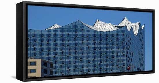 Elbe Philharmonic Hall, Hamburg, Germany, Europe-Hans-Peter Merten-Framed Premier Image Canvas