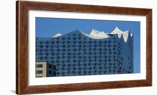 Elbe Philharmonic Hall, Hamburg, Germany, Europe-Hans-Peter Merten-Framed Photographic Print