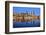 Elbe River and Old Town skyline, Dresden, Saxony, Germany, Europe-Hans-Peter Merten-Framed Photographic Print