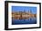 Elbe River and Old Town skyline, Dresden, Saxony, Germany, Europe-Hans-Peter Merten-Framed Photographic Print