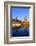 Elbe River and Old Town skyline, Dresden, Saxony, Germany, Europe-Hans-Peter Merten-Framed Photographic Print