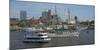 Elbe River at Landing Stages, Hamburg, Germany, Europe-Hans-Peter Merten-Mounted Photographic Print