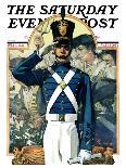 "Military School Graduate," Saturday Evening Post Cover, July 3, 1926-Elbert Mcgran Jackson-Framed Giclee Print