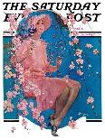 "Mermaid," Saturday Evening Post Cover, August 4, 1928-Elbert Mcgran Jackson-Giclee Print