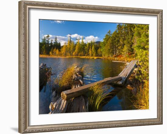 Elbow Pond, Baxter State Park, Maine, New England, United States of America, North America-Alan Copson-Framed Photographic Print