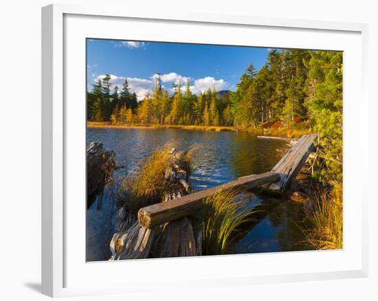 Elbow Pond, Baxter State Park, Maine, New England, United States of America, North America-Alan Copson-Framed Photographic Print