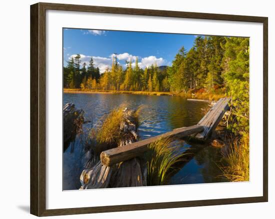 Elbow Pond, Baxter State Park, Maine, New England, United States of America, North America-Alan Copson-Framed Photographic Print