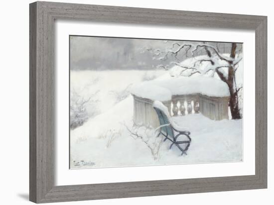 Elbpark, Hamburg-Fritz Thaulow-Framed Giclee Print