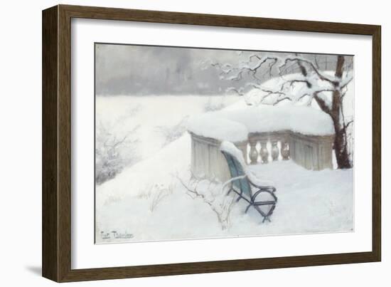 Elbpark, Hamburg-Fritz Thaulow-Framed Giclee Print