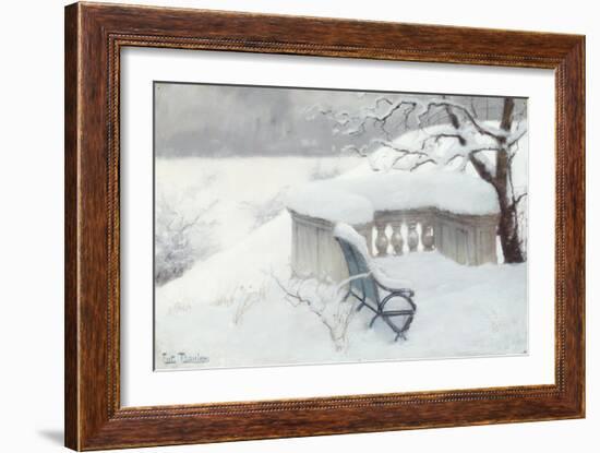 Elbpark, Hamburg-Fritz Thaulow-Framed Giclee Print