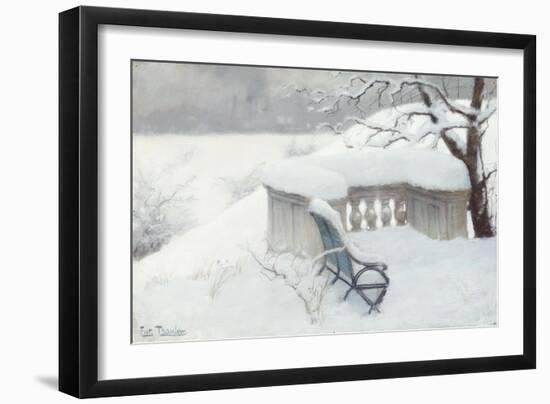 Elbpark, Hamburg-Fritz Thaulow-Framed Giclee Print