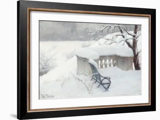 Elbpark, Hamburg-Fritz Thaulow-Framed Giclee Print