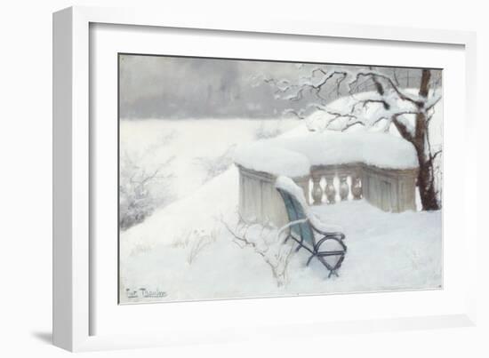 Elbpark, Hamburg-Fritz Thaulow-Framed Giclee Print