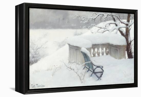 Elbpark, Hamburg-Fritz Thaulow-Framed Premier Image Canvas