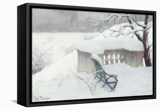 Elbpark, Hamburg-Fritz Thaulow-Framed Premier Image Canvas