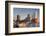 Elbphilharmonie at sunset, Elbufer, HafenCity, Hamburg, Hanseatic City, Germany, Europe-Markus Lange-Framed Photographic Print