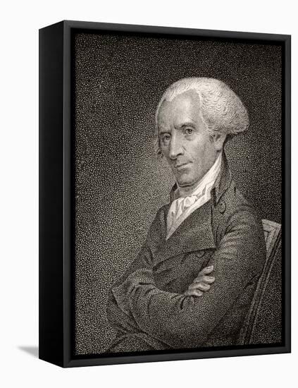 Elbridge Gerry, Engraved by James Barton Longacre (1794-1869)-John Vanderlyn-Framed Premier Image Canvas