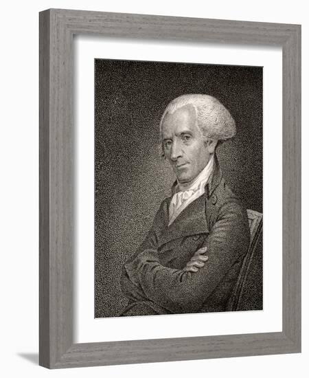 Elbridge Gerry, Engraved by James Barton Longacre (1794-1869)-John Vanderlyn-Framed Giclee Print