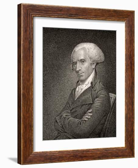 Elbridge Gerry, Engraved by James Barton Longacre (1794-1869)-John Vanderlyn-Framed Giclee Print