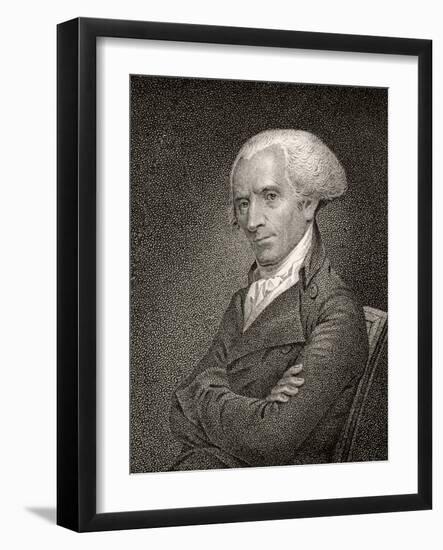 Elbridge Gerry, Engraved by James Barton Longacre (1794-1869)-John Vanderlyn-Framed Giclee Print