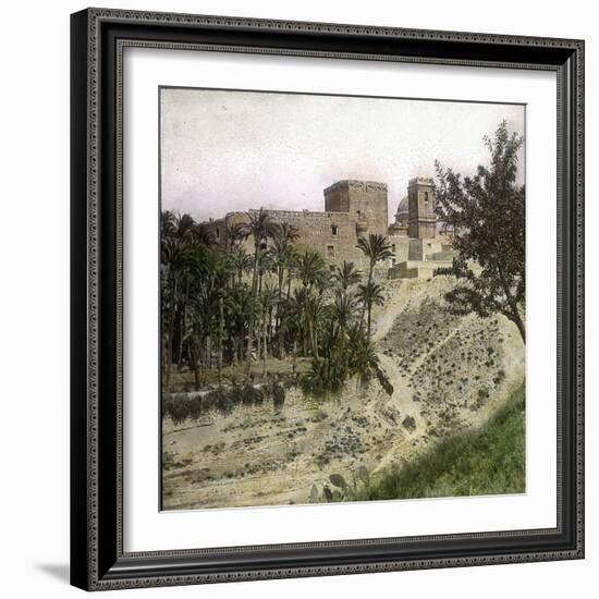 Elche (Spain), the Castle of the Duke of Altamira, Circa 1885-1890-Leon, Levy et Fils-Framed Photographic Print
