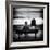 Elderly Couple Watch the Waves-Rory Garforth-Framed Photographic Print