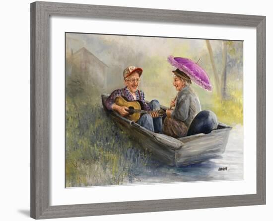 Elderly Couple-Dianne Dengel-Framed Giclee Print