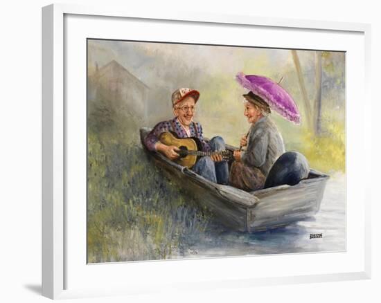 Elderly Couple-Dianne Dengel-Framed Giclee Print