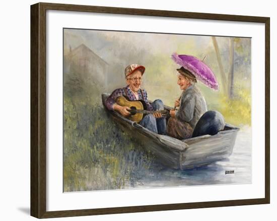 Elderly Couple-Dianne Dengel-Framed Giclee Print